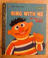 1997 Sesame Street Sing with Me My name is Ernie
