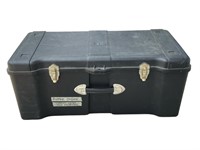 Contico Black Double Latch Storage Box