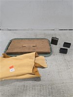 Military Gun Oil, 2 Enblocks and Other Items
