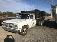 1989 GMC R35 CONVENTIONAL SL SIERRA W/ 10' DUMP BO