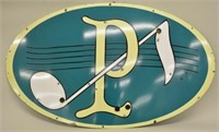 "P" Music Store Porcelain Neon Skin.
