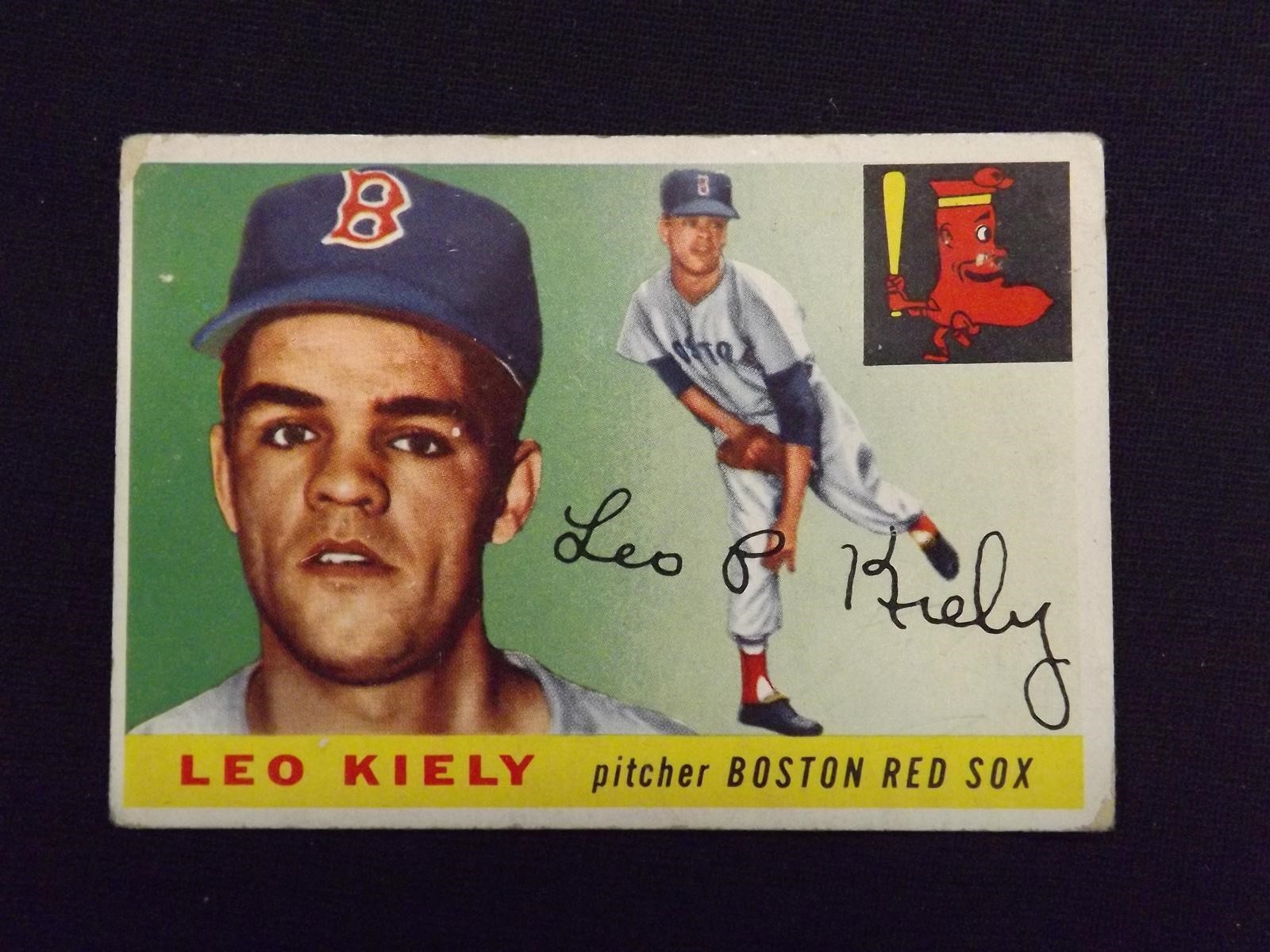 1955 TOPPS #36 LEO KIELY BOSTON RED SOX