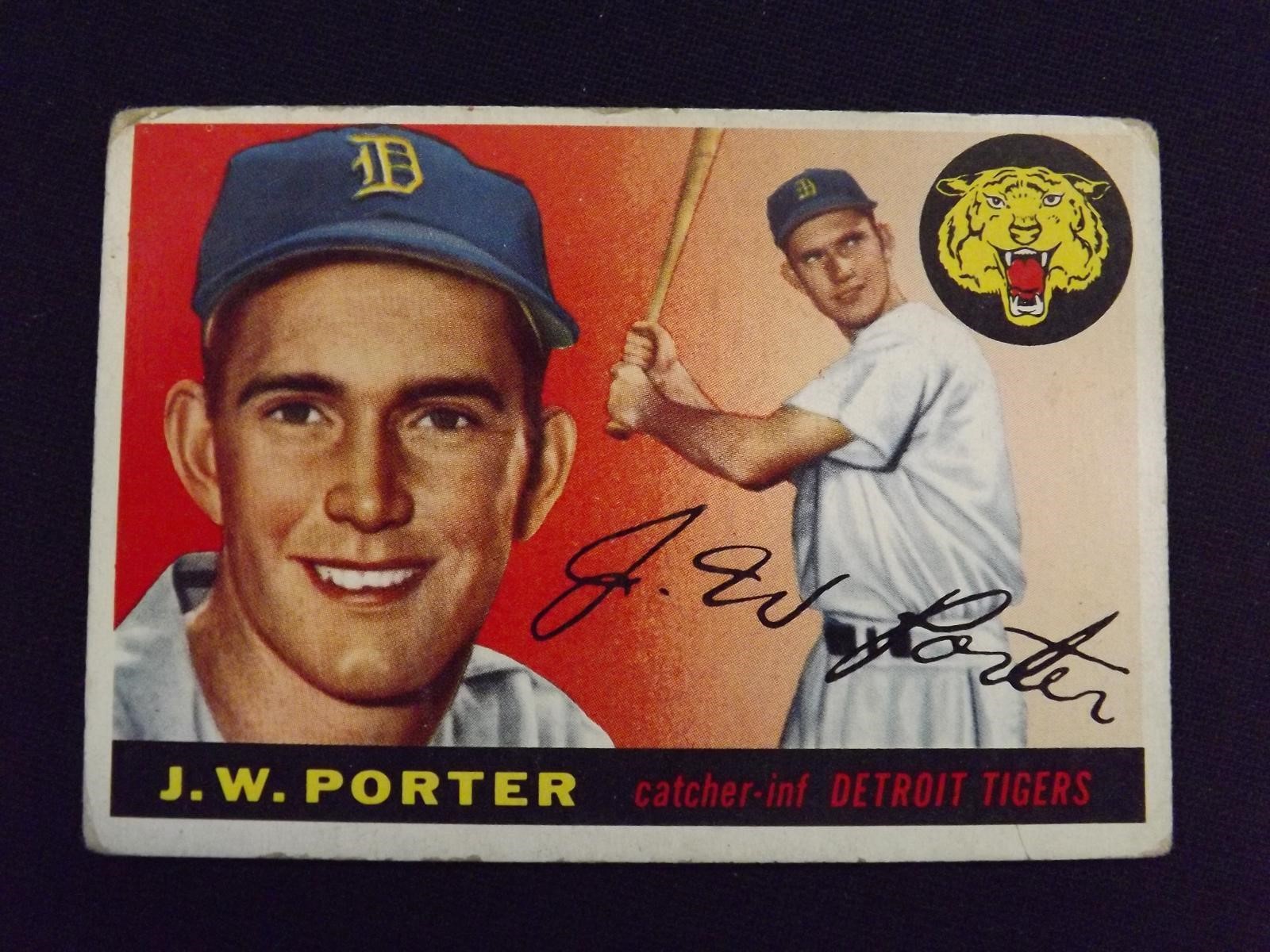 1955 TOPPS #49 J.W. PORTER DETROIT TIGERS