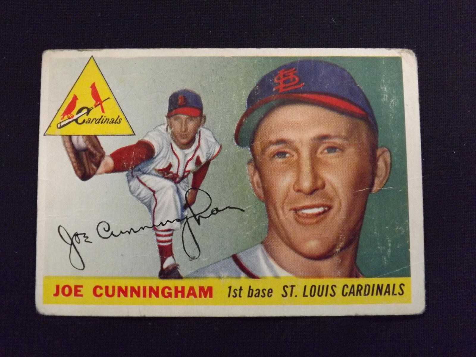 1955 TOPPS #37 JOE CUNNINGHAM CARDINALS