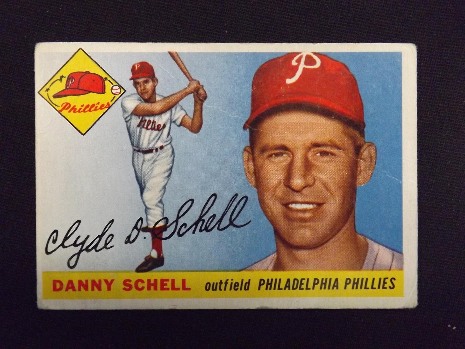 1955 TOPPS #79 DANNY SCHELL PHILLIES