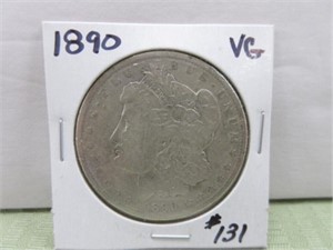 1890 Morgan Dollar – VG