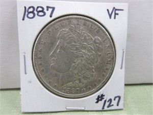 1887 Morgan Dollar – VF