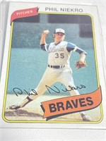 1980 Topps Phil Niekro