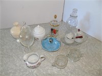 Candy Dishes, creamers, cream & Sugar, jam pots