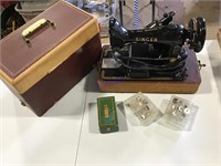 Vintage complete Singer sewing machine