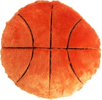 Soft Plush Basketball Throw Pillow x3