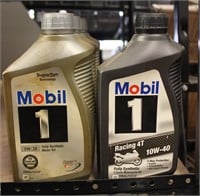 Lot of 4 Mobil 1 Motor Oil