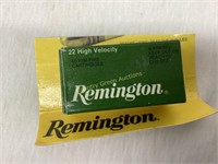 New Remington 22. Rifle Cartridges