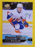 Anthony Beauvillier 2016-17 UD Young Guns Rookie