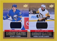 Dylan Cozens & Pierre-Olivier Joseph 2021-22 UD