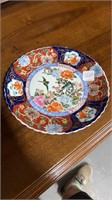 Japanese Imari Bird Plate