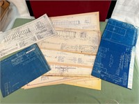 VINTAGE RAILROAD DRAWINGS & BLUEPRINTS, SOO ETC.