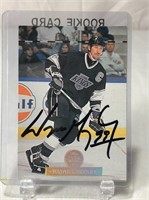 Wayne Gretzky Autographed Hockey Card