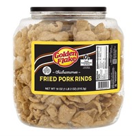 Golden Flake Pork Rind with Zero Carbs, 2 Pack