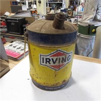 IRVING 5 GAL FUEL CAN