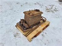 Wood Stove And Hay Spear
