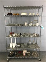 Assorted Glass & More - Rack Not Included