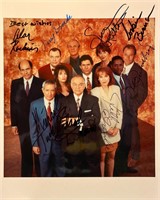 L.A. Law cast signed photo