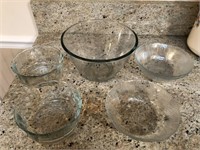 Vintage Pressed Glassware Bowls