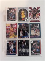 NBA Cards Rookies Maxey, Haliburton, Mobley