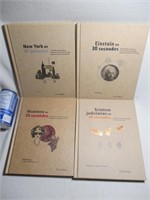 Série “en 30 secondes”:  4 livres.