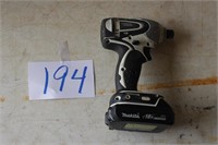 NICE MAKITA 18V IMPACT DRIVER, NO CHARGER FOUND