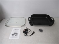 $75-"As Is" Brentwood BTWSK75, Electric Skillet wi