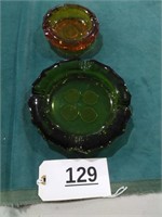 Coin Pattern Ashtrays