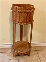 Bamboo Plant Stand