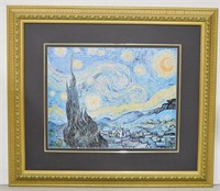 Large Vincent van Gough The Starry Night Print
