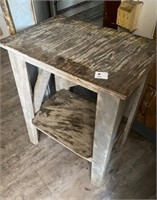 antique old wood table
