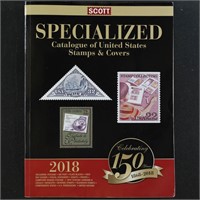 Stamp Supplies 2018 US Scott Specialized catalog