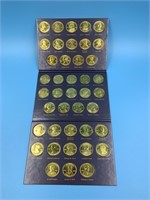 US presidential medallion collection from George W