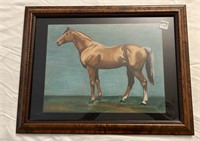 Framed pastel by Suzanne Duffy 1963-1964 20.75” x