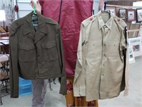 2- Vintage Military Shirts