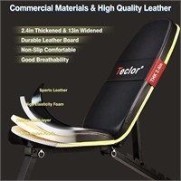 Teclor Adjustable Weight Bench