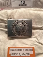 WWII HITLER YOUTH BUCKLE
