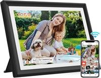 $129 10.1 inch WiFi Digital Photo Frame, Built-in