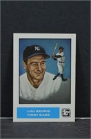 1985 Lou Gehrig Card