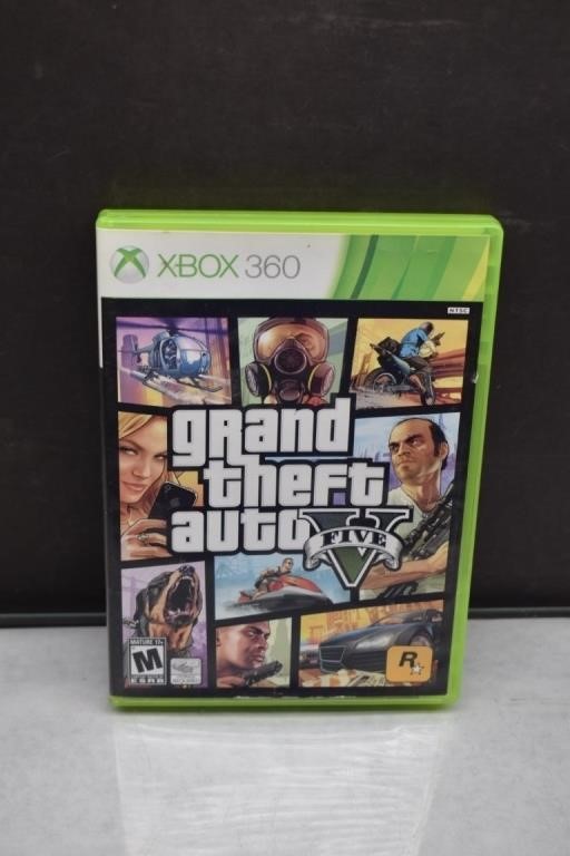 XBox 360 Grand Theft Auto 5 Game