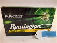 Remington Core-Lokt 165gr 30-06 sprg 20 count