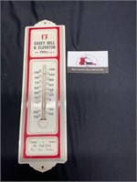 Casey Mill Elevator Advertising Thermometer
