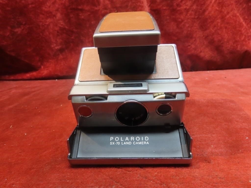 Polaroid SX-70 Land camera.