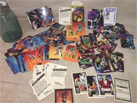 Transformer, HULK, Super Heros collector cards