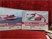(2)Winston Racing posters.